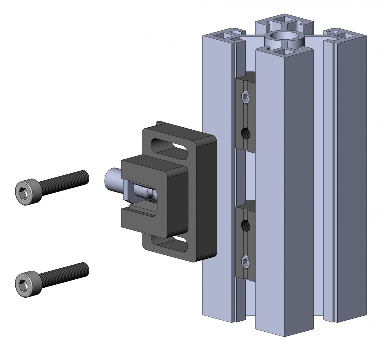 Singolo Perno Capacità 1814kg Raccordi A L Weyleity Per Binari - 10 Pezzi In Alluminio, Capacità 1814kg Sistema Fissaggio Merci - Foto 10