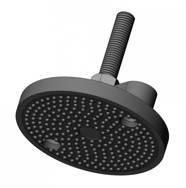 Antirutschplatte Gelenkfuß Stellfuß Kunststofffuß Gelenkstellfuß 1112K030SW01 1112K040SW01 1112K050SW01 1112K060SW01 1112K080SW01 1112K080SW02 1112K100SW01