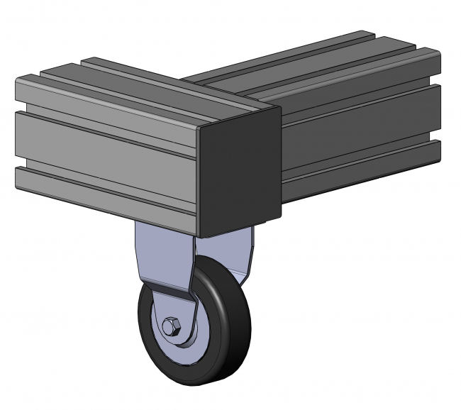 Fixed Castor, Casters, roller, roll