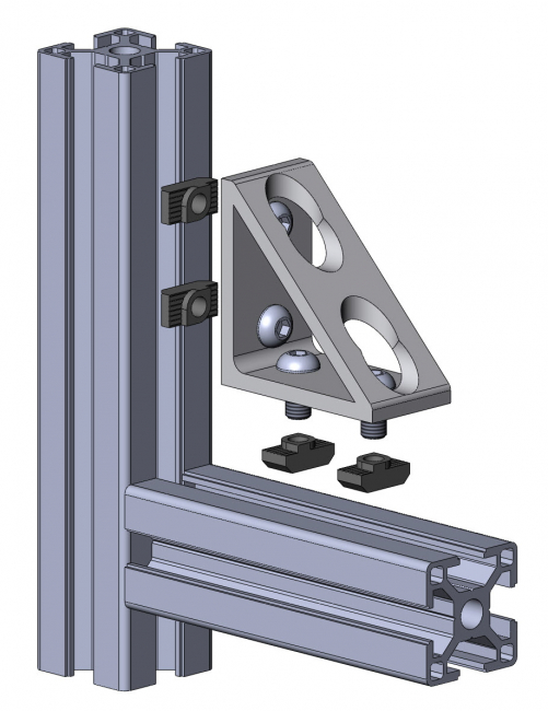Eckwinkel gezogen, Eckwinkel, gezogen, Schwerlastwinkel, schwer, Winkel, Aluwinkel, Aluminiumwinkel, 4020 A 2630 EL 01, 4020 A 5630 EL 01, 4020 A 2650 EL 01, 4020 A 5650 EL 01, 4020 A 3640 EL 01, 4020 A 7640 EL 01, 4020 A 3680 EL 01, 4020 A 7680 EL 01
