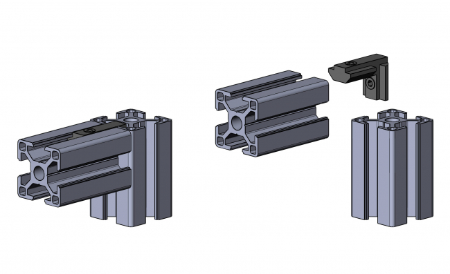 Groove angle slot 8 outside