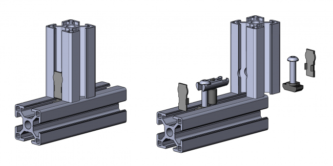 Bolzenverbinder 30-8, Bolzenverbinder, Spannverbinder, 4608 S 0830 VZ 01