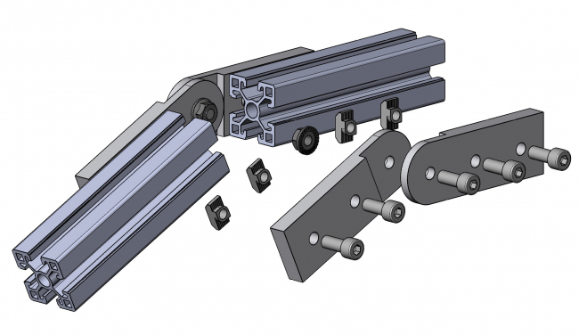 Joint plate 40x120x12