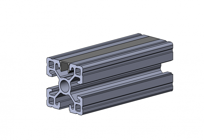 Abdeckprofil, Nutabdeckung, schwarz, blau, gelb, rot, Nut 10, Profilabdeckung, PVC, Polyvenylchlorid, Kunststoff