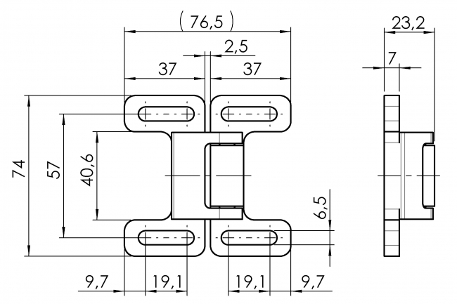 Kugelraster, Schließer, Doppelkugelraste, Kugelrasten, Doppelkugelrasten, Verschluss, Schließmechanismuss, Schließmechanismen, Verriegelung, Riegel, rasten, Raster, Anschlag, Festmacher, Schnellverschluss, Kugelschnäpper, Doppelkugelschnäpper, 2210 K 0001 SW