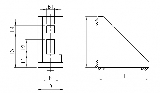 Corner Bracket Die-cast