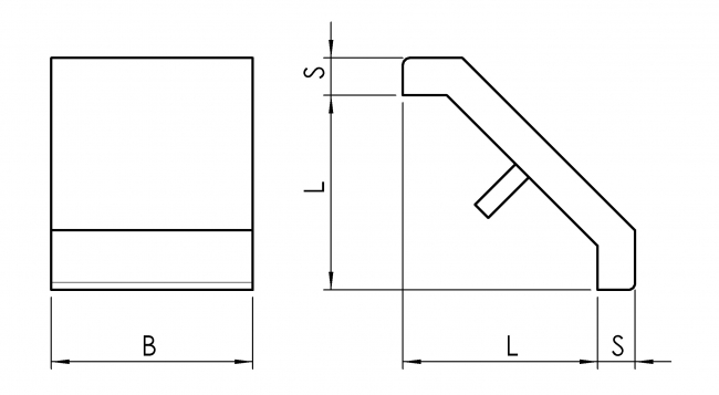 Abdeckkappen, Eckwinkel, Druckguss, Eckverbinder, Druckgusswinkel, Winkel, Verbinder, Aluwinkel, Aluminiumwinkel, Alu, Aluminium, 4010 A 1818 EL 01, 4010 A 2727 EL 02, 4010 A 2727 EL 01, 4010 A 3736 EL 02, 4010 A 3736 EL 01, 4010 A 4242 EL 01, 4011 K 1818 SW 01, 4011 K 2727 SW 01, 4011 K 3736 SW 01, 4011 K 4242 SW 01
