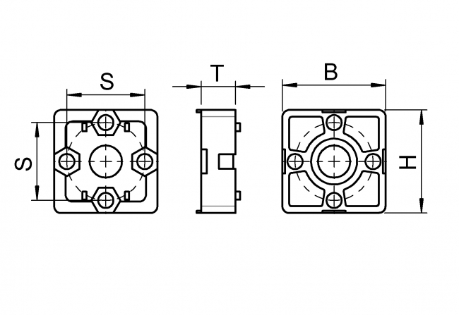 Längsverbinder, Nut 8, Nut 10, Bosch, Bauer, AL DG, Aluminium, Druckguss, TecEnMa, 4201 AL 4510 EL 01, 4201 AL 3008 EL 01