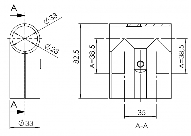 Verbinder 90° 1-fach parallel, Verbinder 90°, Verbinder 90 Grad, paralell, Verbinder paralell, Doppelverbinder, Doppel T Verbinder, T Verbinder, T-Verbinder, Doppel-T-Verbinder, Rohrprofilsystem, Rohrverbinder, Rohr Verbinder, Rohr, Verbinder, 5014 S 001 SW 01