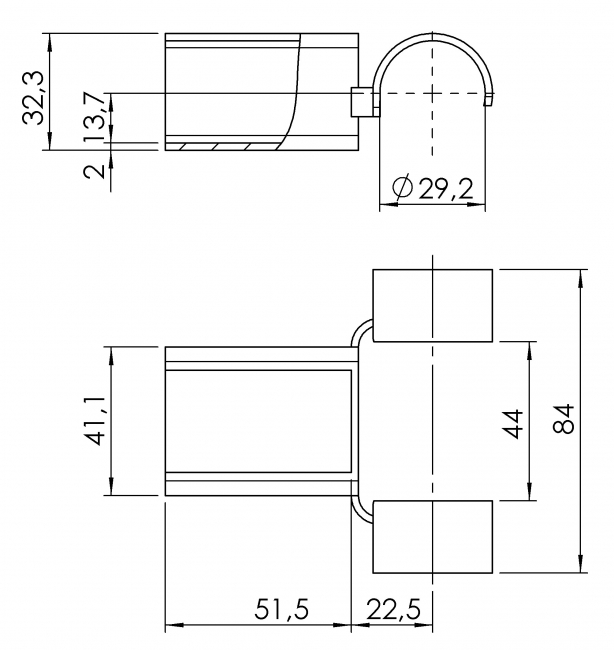 Wheel Rails inclusion swivel joint