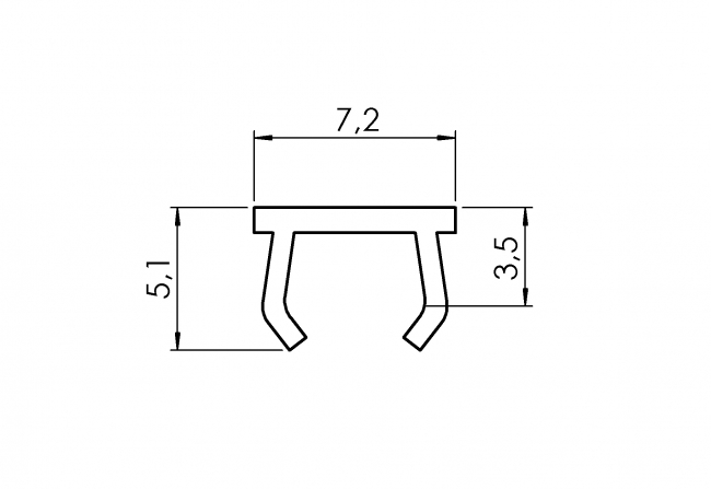 Cover Profiles, Nut 6, slot 6