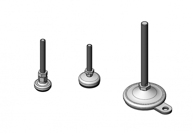 Stell, Fuß, Rostfrei, Stahl, PA, 1040 E 12135 NA 01, 1050 E 12105 NA 01, 1010 E 16215 NA 01
