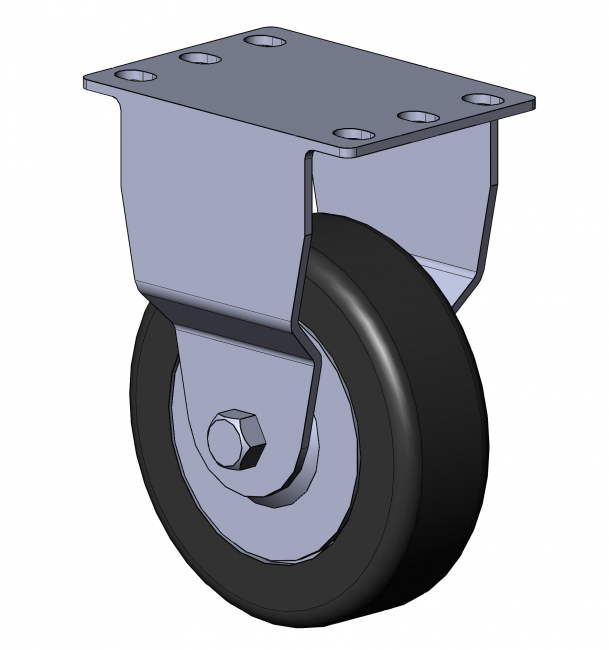 Fixed Castor, Casters, roller, roll