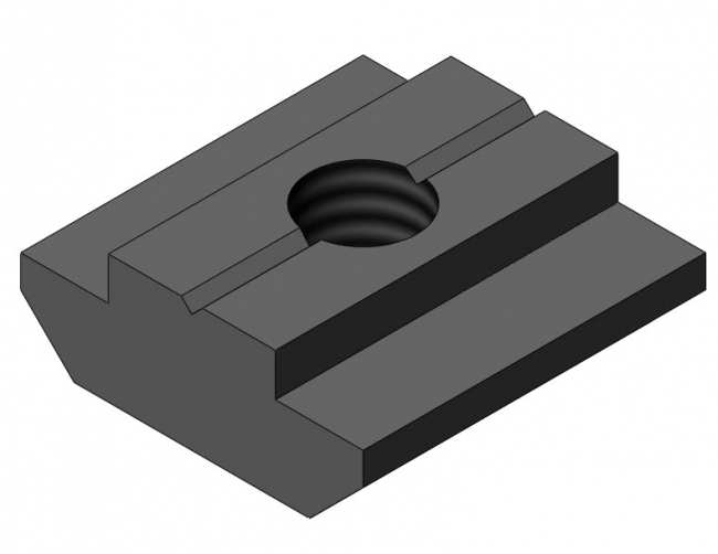Nutenstein Nut 8 mit Führung