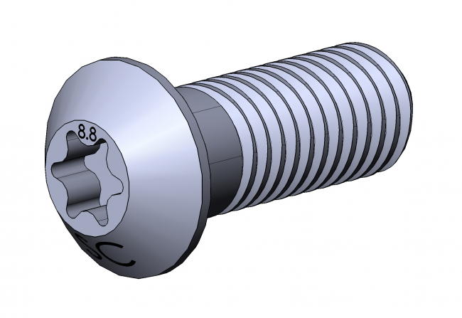 Self-tapping screw, Torx