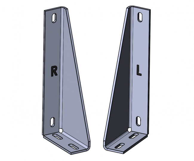 Panel, Metal Bracket, Bracket