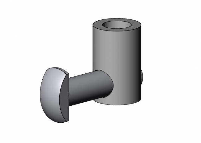 Quick connector slot 10 outside