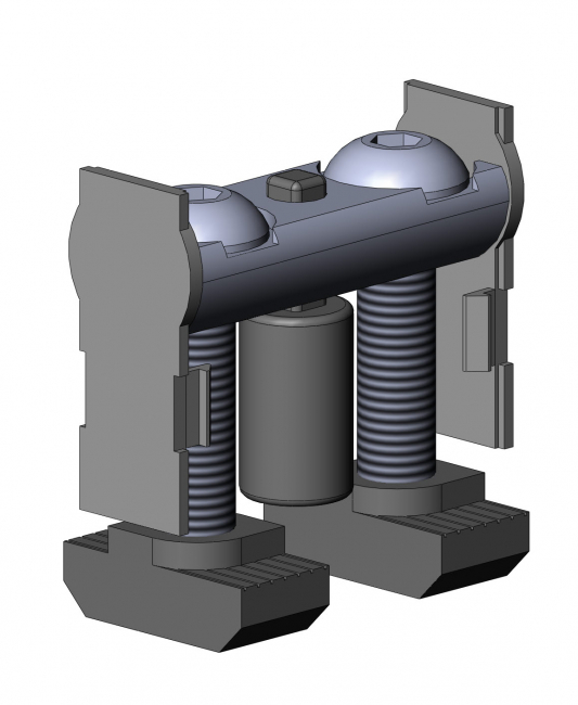 Bolzenverbinder 30-8, Bolzenverbinder, Spannverbinder, 4608 S 0830 VZ 01