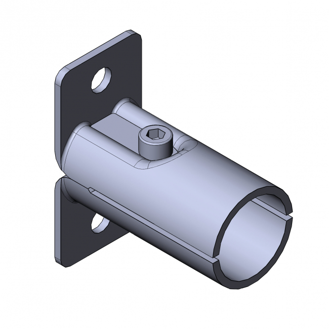 Systemverbinder, Profilverbinder, Profiladapter, Rohrprofilsystem, Rohrverbinder, Rohr Verbinder, Rohr, Verbinder, 5027 S 001 SW 01