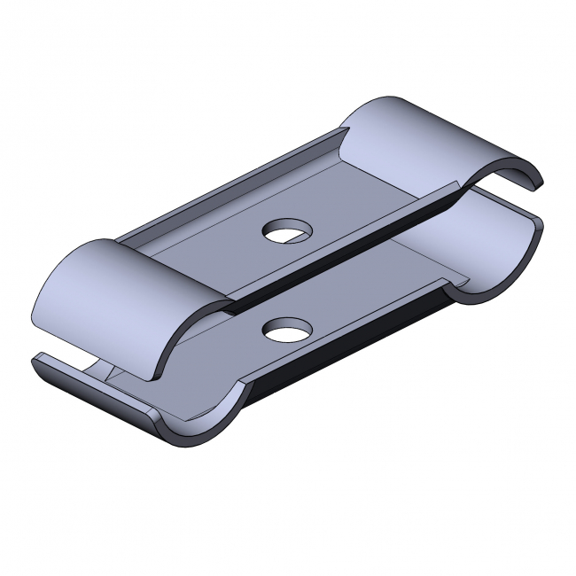 Aufnahme-Set für Rollen, Rollenaufnahme, Doppelschelle, Schelle, Rollenschelle, Paralellverbinder, Parallellaufnahme, Rollenbefestigung, Rohrprofilsystem, Rohrverbinder, Rohr Verbinder, Rohr, Verbinder, 5032 S 001 VZ 01